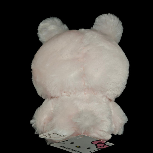 Hello Kitty Pink Valentines Day Bunny Suit Plush Toy Red Hearts 2019 Sanrio NWT - Picture 5 of 8